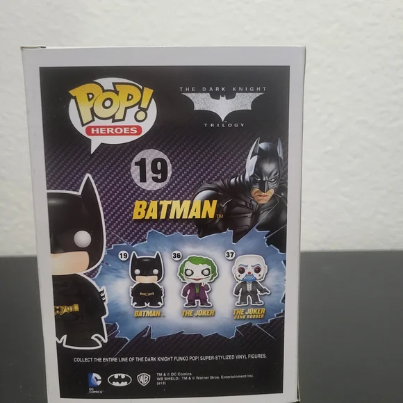 Funko Pop Heroes Batman Vinyl Figure -19 - Picture 4 of 6